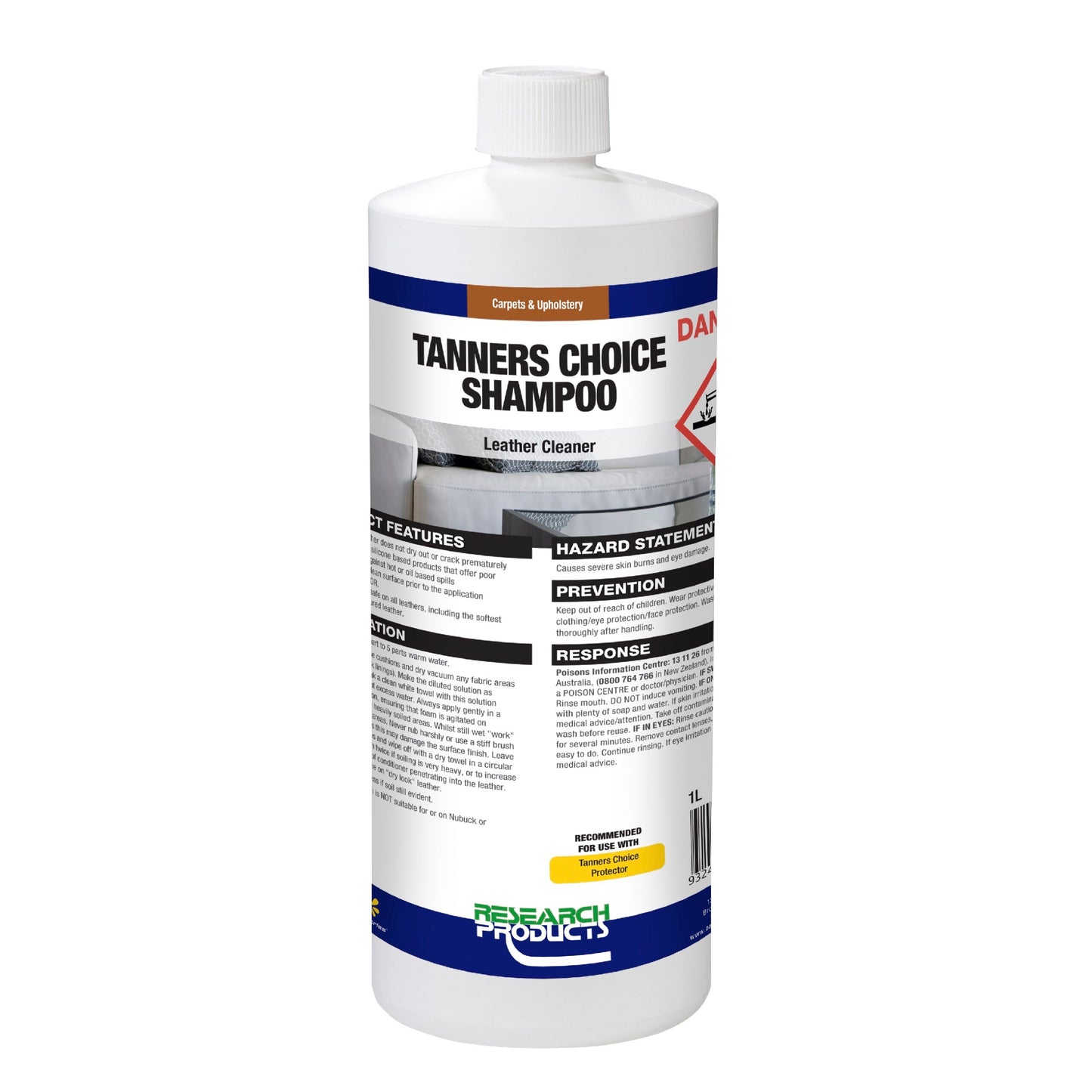Tanners Choice Shampoo, 1L