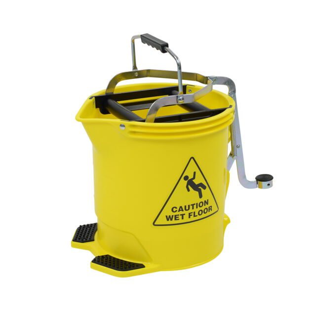 Edco Wringer Bucket, Yellow, 15 L