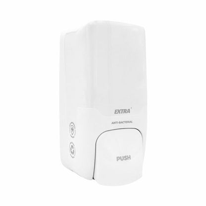 Extra Flexi Liquid Soap Manual Dispenser, White, 1200 mL