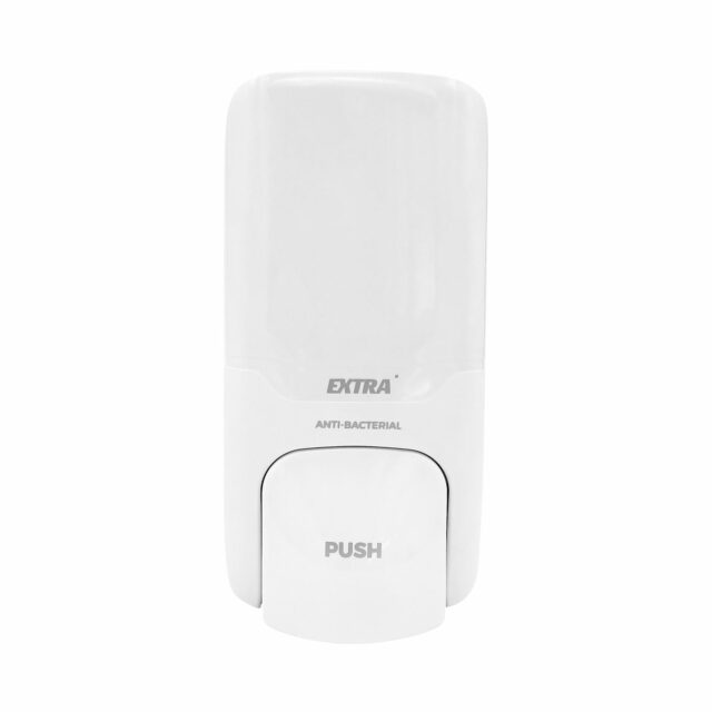 Extra Flexi Liquid Soap Manual Dispenser, White, 1200 mL