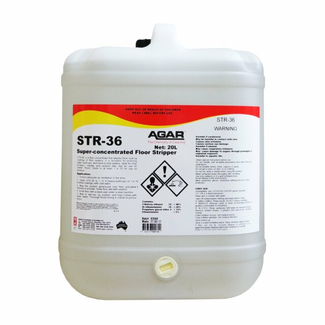 Agar STR-36 Floor Stripper, 20L